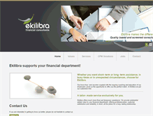 Tablet Screenshot of ekilibra.be